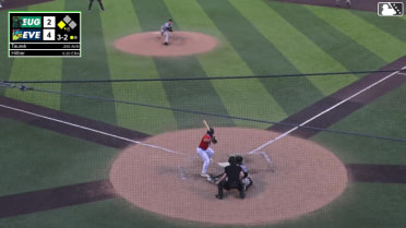 Aiden Taurek singles on a ground ball to first baseman Hayden Jatczak. Carlos Jimenez scores.