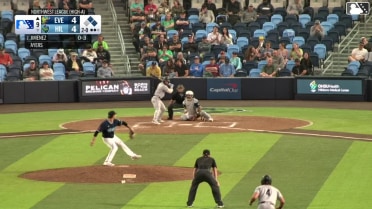 Carlos Jimenez's two-run double