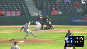 Eddie Micheletti Jr. singles on a line drive to center fielder Jace Avina. Cade Doughty scores. Nick Goodwin to 2nd.