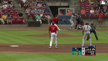 Blake Mitchell grounds out to first baseman Rayne Doncon. Nolan Sailors scores. Asbel Gonzalez to 3rd.