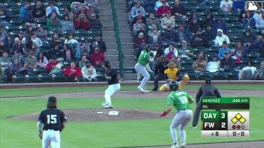 Igor Gil Swinging Strike to Carlos Sanchez