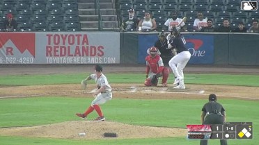 Connor Dykstra out on a sacrifice fly to center fielder TJ Ford. Nick Becker scores.