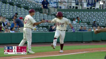 Alejandro Osuna's solo home run