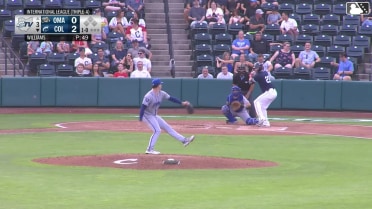 David Fry homers (5) on a fly ball to left center field.