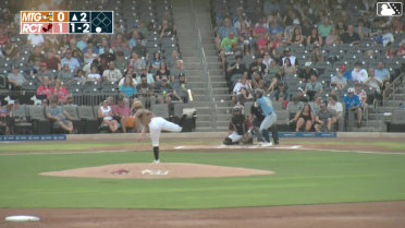 Kenny Piper homers (8) on a line drive to left center field.