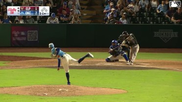 Mason McCoy homers (10) on a line drive to left field.