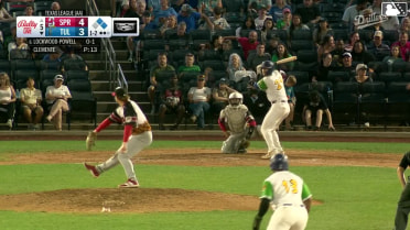 Griffin Lockwood-Powell singles on a line drive to left fielder Zach Levenson. Zyhir Hope scores. Kyle Nevin to 2nd.