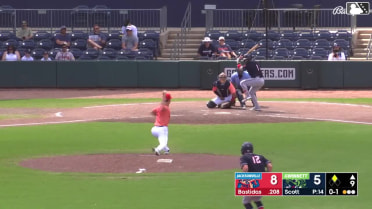 Tayler Scott In play, run(s) to Jesús Bastidas