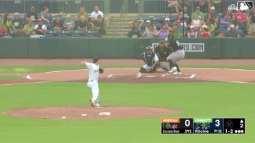 Christian Encarnacion-Strand homers (13) on a fly ball to left field.