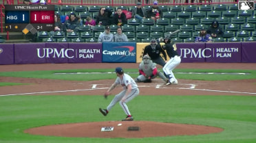 Alex Clemmey In play, run(s) to John Peck