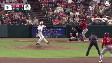 Noelvi Marte singles on a ground ball to third baseman Duce Gourson. Dominic Pitelli scores. Leo Balcazar to 3rd.