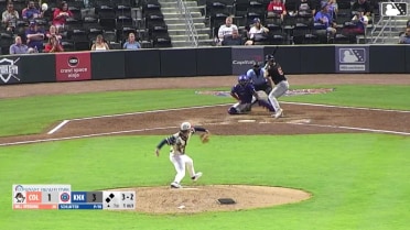 Will Verdung doubles (3) on a fly ball to right fielder Alex Ramírez. Jordan Groshans scores. Ambioris Tavarez scores.