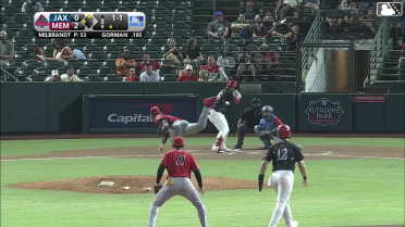 Karson Milbrandt In play, run(s) to Nolan Gorman