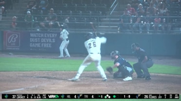 Juan Flores' career-high five RBIs