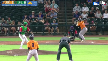 Brennan Milone singles on a ground ball to left fielder Spencer Nivens. Bobby Boser scores. Clark Elliott to 3rd. Cameron Leary to 2nd.