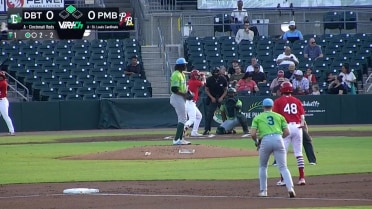 Kenya Huggins strikes out four across four scoreless