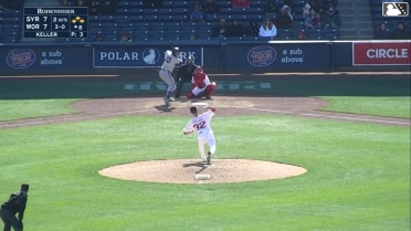 Ryan Clifford walks. Cristian Pache scores. Yonny Hernández to 3rd. Nick Morabito to 2nd.