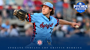 Griffin Herring Named NWL Pitcher of the Month