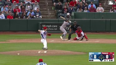 Joseph Sullivan homers (7) on a fly ball to right field.