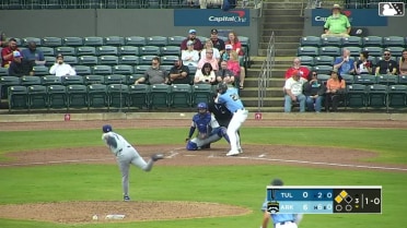 Jared Sundstrom homers (3) on a fly ball to left field. Lazaro Montes scores. Caleb Cali scores.