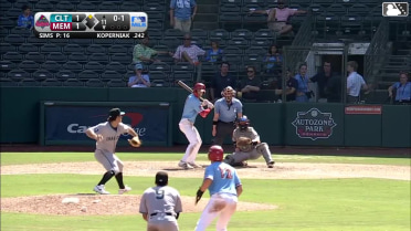Lucas Sims In play, run(s) to Matt Koperniak