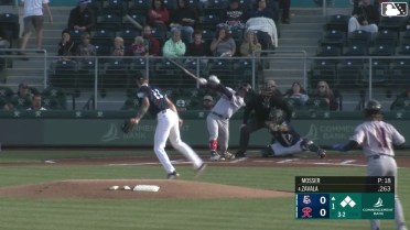 Gabe Mosser In play, run(s) to Aaron Zavala