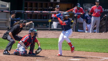 Fisher Cats split doubleheader on Saturday at Portland