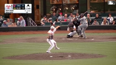 Brady Choban In play, run(s) to Brian O'Keefe