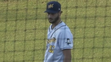 Michael Forret strikes out eight over six innings 