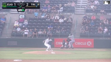 Jakob Christian homers (2) on a fly ball to center field. Gavin Kilen scores.