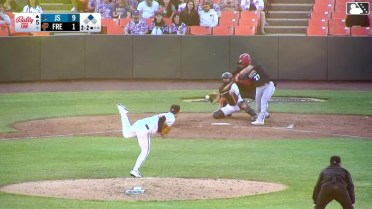 Joel Dragoo singles on a ground ball to first baseman Victor Figueroa. Devin Saltiban scores. Missed catch error by pitcher Carson Dorsey.