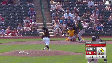 Abraham Parra In play, run(s) to Bobby Boser