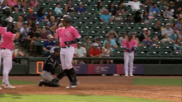 Luis Baez's three-hit game