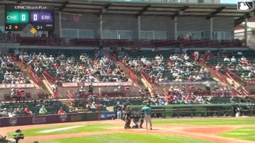 Tavian Josenberger homers (4) on a fly ball to right center field. Frederick Bencosme scores.