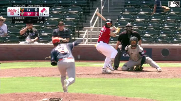 Carlos Rodríguez singles on a sharp line drive to right fielder Devin Taylor. Mason McCoy scores. Nick Solak to 3rd.