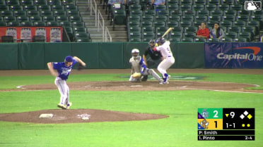 Austin Smith In play, run(s) to Adrian Pinto