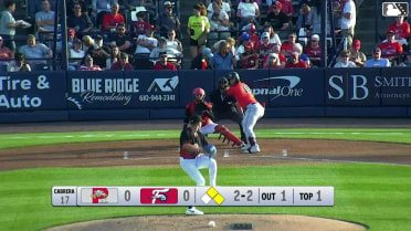 Brooks Brannon hits a ground-rule double (9) on a fly ball to left-center field. Franklin Arias scores. Will Turner to 3rd.