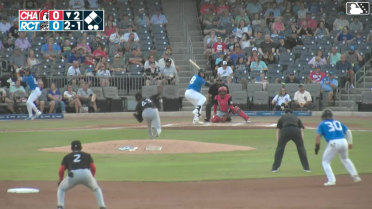 Elijah Dunham singles on a line drive to right fielder Jay Allen II. Juan Flores scores. Caleb Bartolero scores.