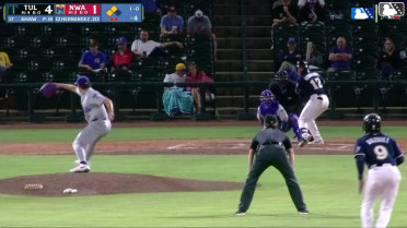 Omar Hernandez singles on a line drive to right fielder Kole Myers. Spencer Nivens scores. Daniel Vazquez scores.
