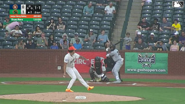Justyn-Henry Malloy homers (1) on a fly ball to left center field.