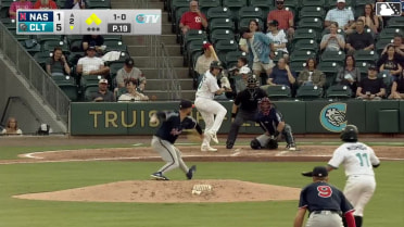 Jarred Kelenic hits a grand slam (3) to right field. Mario Camilletti scores. Rikuu Nishida scores. Caden Connor scores.