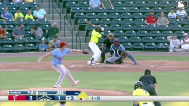 Grant Manning In play, run(s) to Henry Ramos