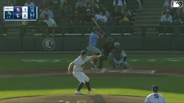 Jace Bohrofen homers (11) on a line drive to right center field. Adrian Pinto scores. Sean Keys scores.