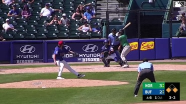 Devereaux Harrison In play, run(s) to Jud Fabian
