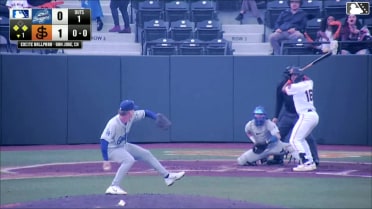 Damian Bravo grounds into a double play, second baseman Mairoshendrick Martinus to shortstop Emil Morales to first baseman Easton Shelton. Hayden Jatczak out at 2nd. Damian Bravo out at 1st.