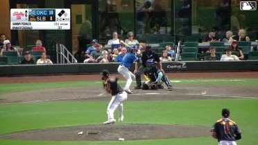 Sammy Peralta In play, run(s) to Ryan Fitzgerald