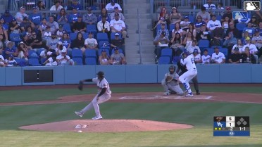 Jose D. Hernandez homers (2) on a fly ball to left center field.