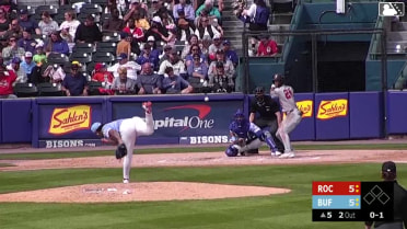 Andrew Pinckney homers (15) on a line drive to right center field.