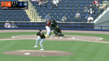 Caden Hunter's 9 strikeouts on 20 whiffs