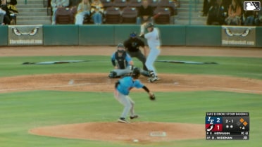 Sean Hermann In play, run(s) to Ryan Wideman
